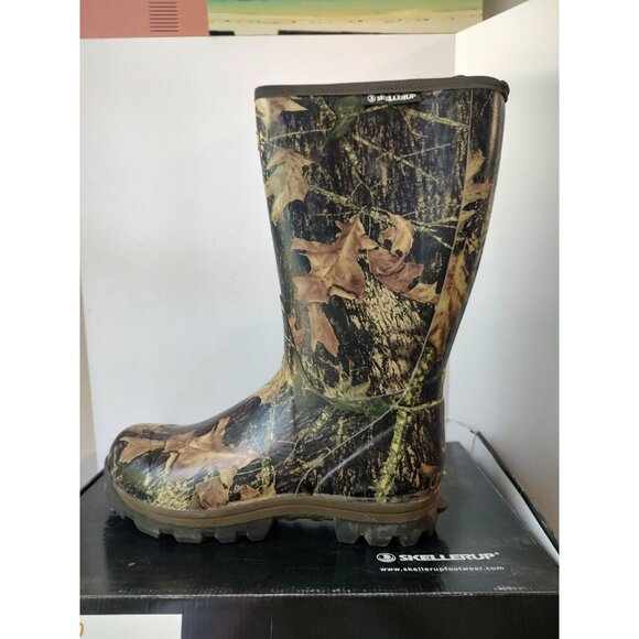 Skellerup Quatro insulated 16" knee boot Camo Series sz 14 / 15 Mossy Oak muck - Picture 2 of 6
